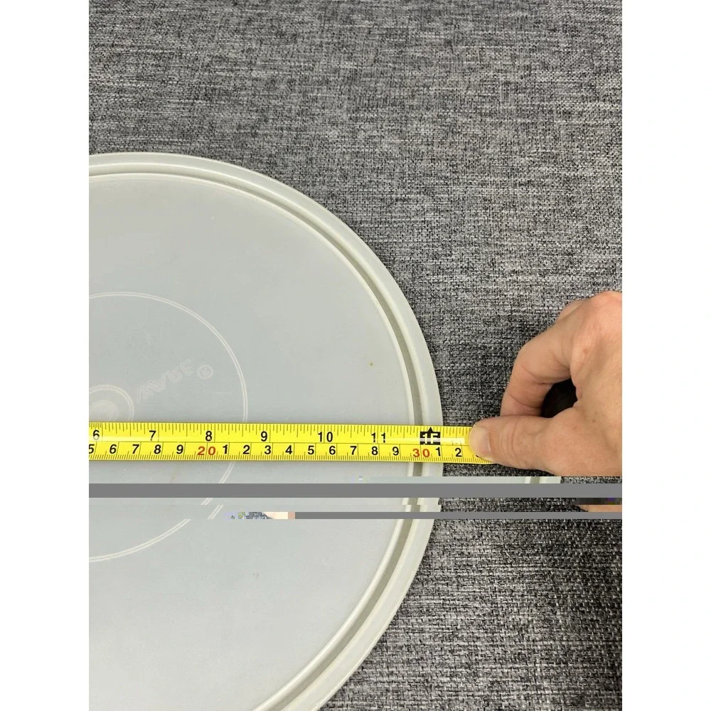 Vintage Tupperware Clear 12.25